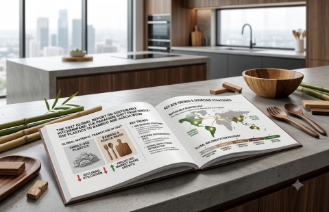 The 2027 Global Report on Sustainable Kitchenware: The Paradigm Shift from Single-Use Plastics to Bamboo and Acacia Wood